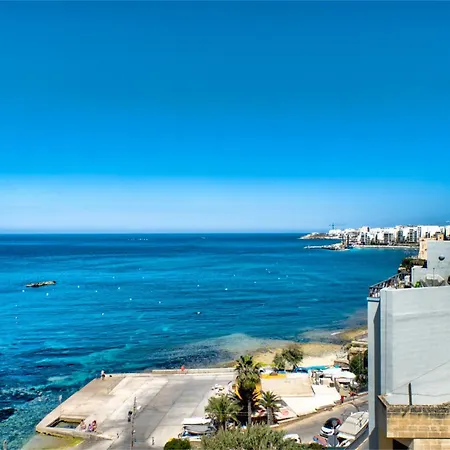 Apartament St Pauls Bay 2br Penthouse With Sea View Terrace By 360 Estates *